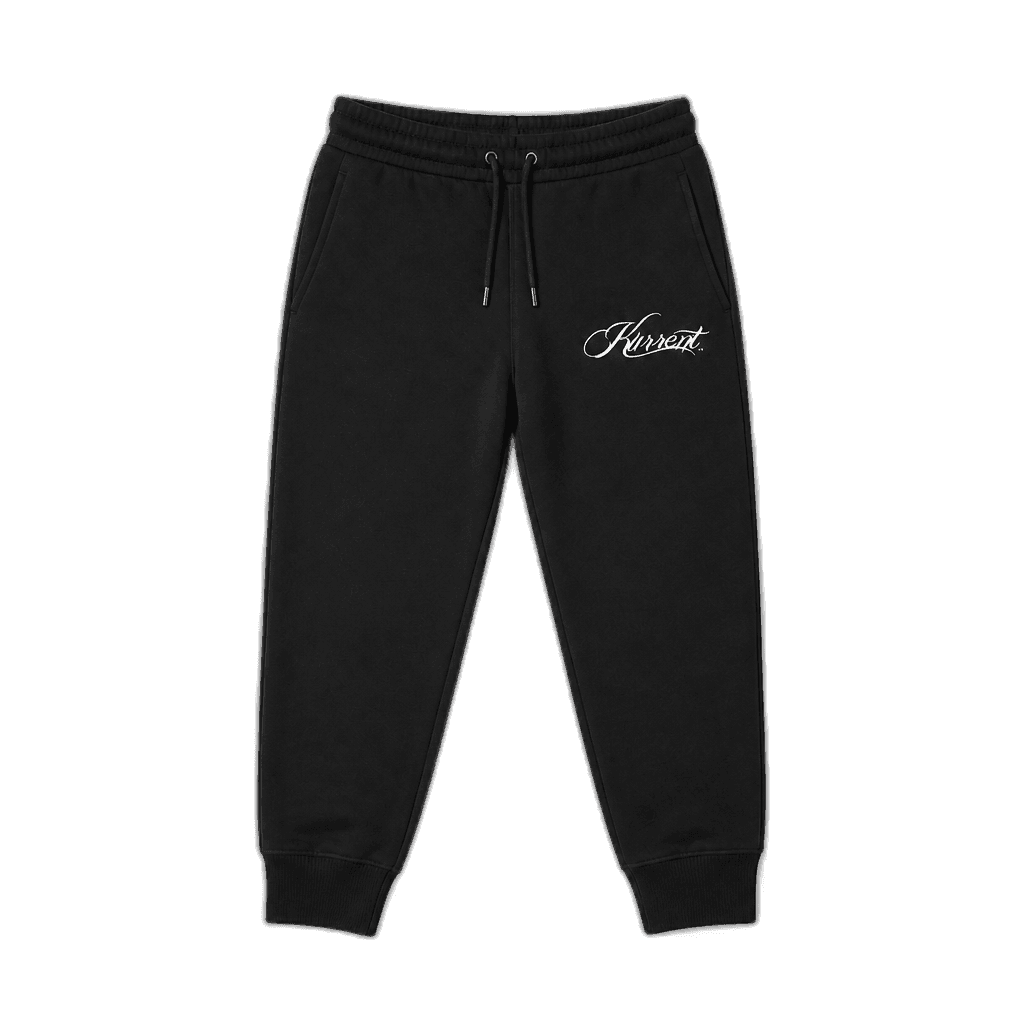 Kurrent kids joggers with script thigh print