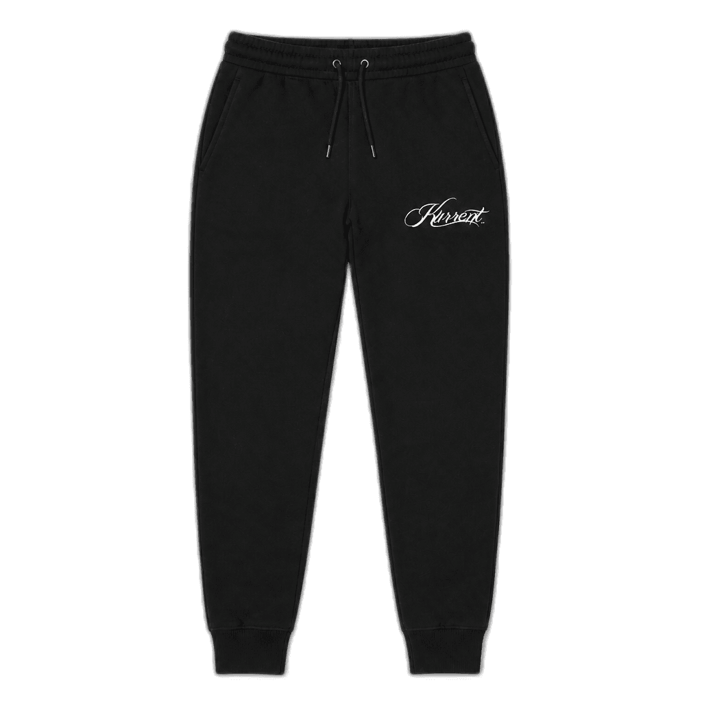 Kurrent women's joggers with script thigh print